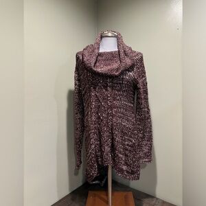 Nine West Vintage America, Ladies Puple Sweater.  Size Large